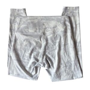 Lululemon Wunder Under Leggings Incognito Camo Jacquard Alpine White Starlight